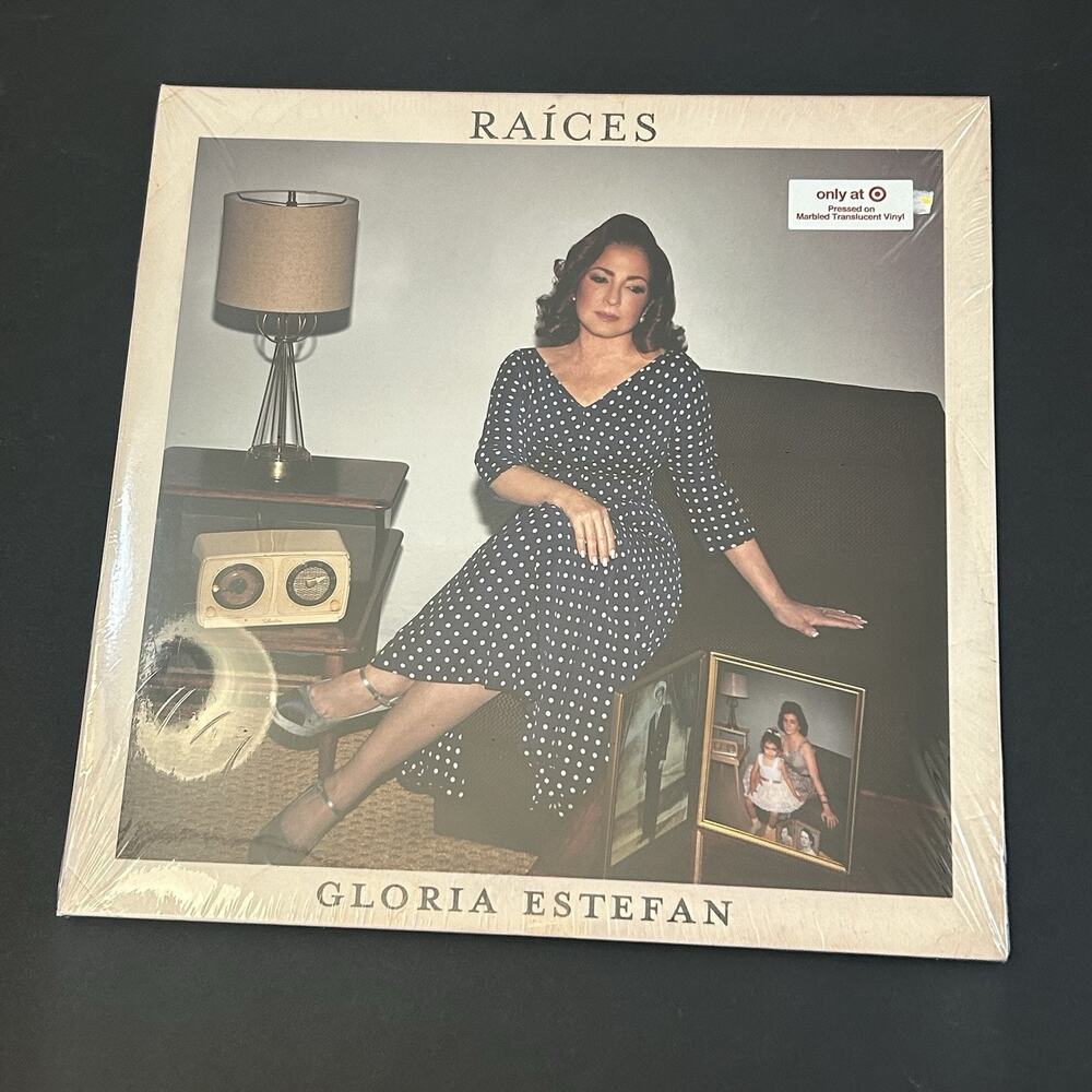 Gloria Estefan Raices Marbled Translucent Vinyl Record Target Exclusive